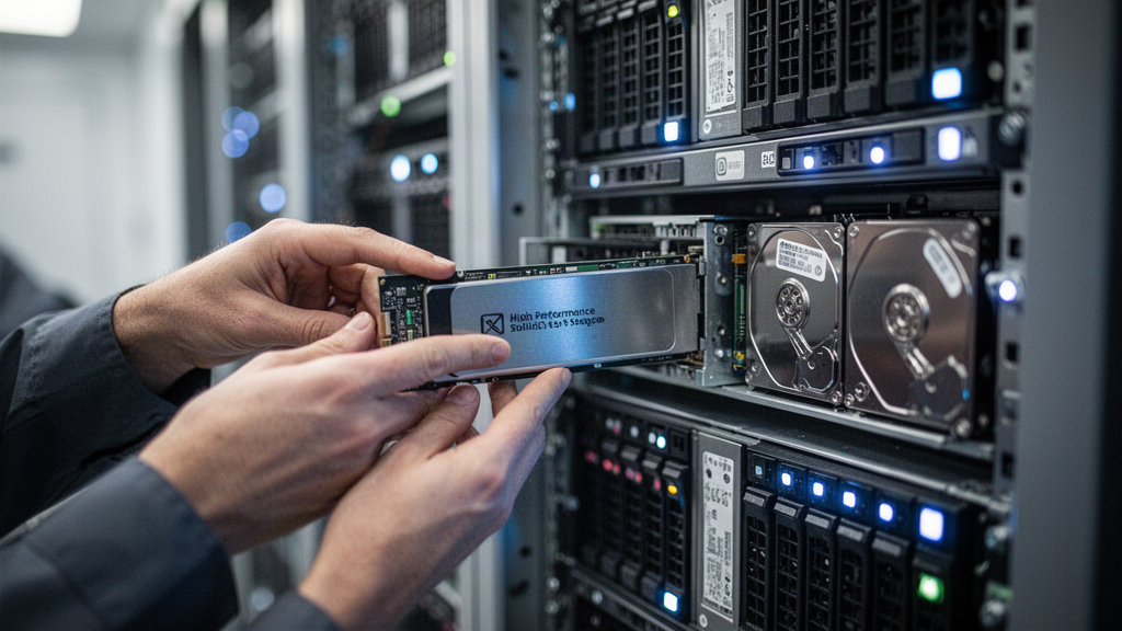 O que define um storage All Flash em comparação a um storage híbrido?