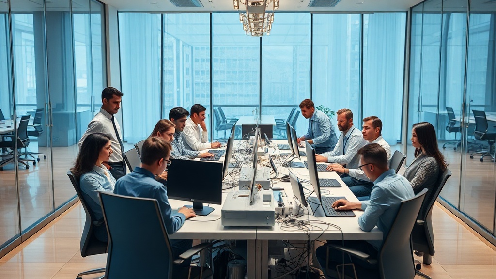 Suporte técnico especializado para ambientes profissionais