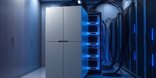 Quais são as vantagens ao usar storage NAS com porta 10 Gb Ethernet para backup de vários computadores ou servidores?
