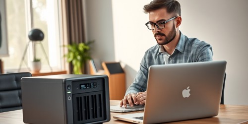 Storage NAS compatível com sistema operacional macOS
