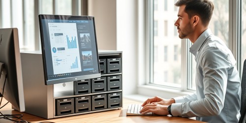 Storage Qnap com 10 Baias Desktop: Alta Capacidade e Desempenho
