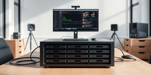 Storage Qnap com 6 Baias Desktop: Solução Segura de Armazenamento
