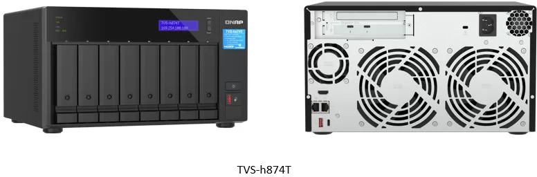 TVS H874T Front Back